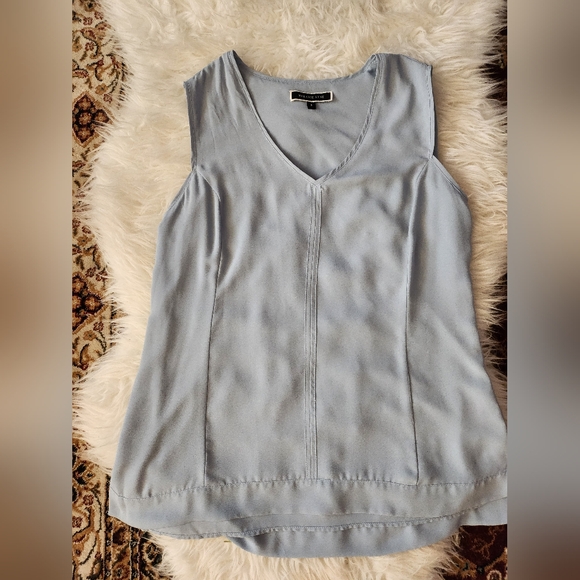 Melanie Lyne Pastel Blue Blouse - Picture 3 of 6
